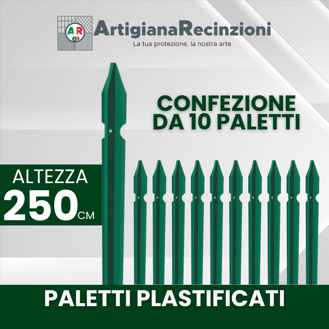 Paletti plastificati 250